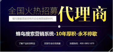 蜂鳥營銷系統代理服務指南